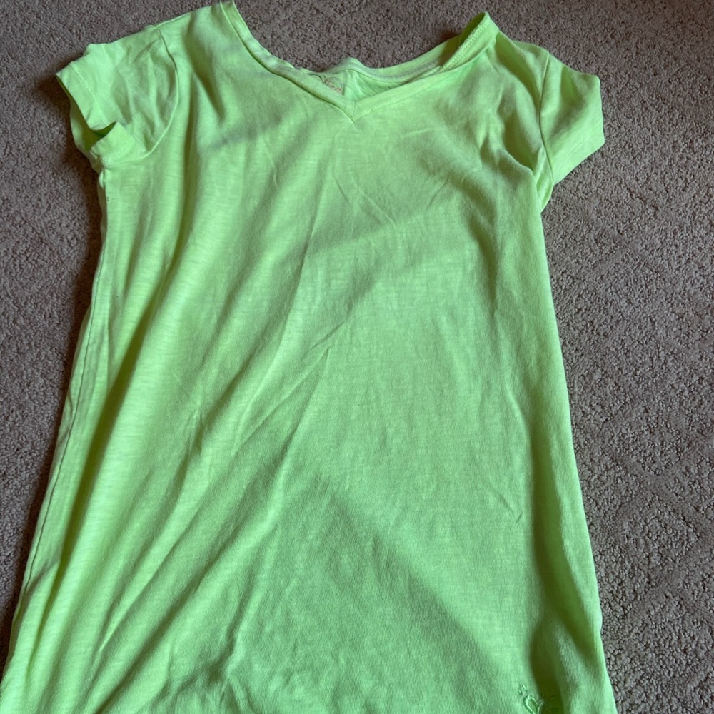 Solid Neon Green T-Shirt